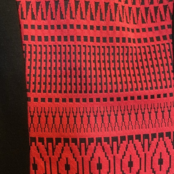 My Michelle Red and Black Dress Size 1 - Picture 2 of 4